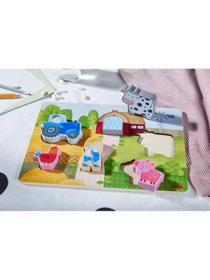 Haba 6-częściowe drewniane puzzle - 12 m+ rozmiar: onesize