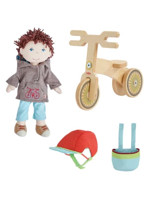 Haba Lalka "Lian" z rowerkiem biegowym - 18 m+ rozmiar: onesize