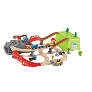 Hape Tor kolejowy z pudełkiem do zabawy