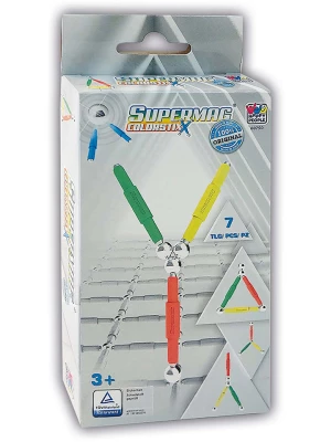 Happy People 7-częściowy zestaw magnetyczny "Supermag Colorstix" - 3+ rozmiar: onesize