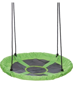 Happy People Huśtawka bocianie gniazdo w kolorze zielonym - Ø 90 cm - 3+ rozmiar: onesize