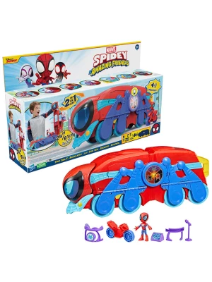 Hasbro Pojazd do zabawy 2w1 "Sider Caterpillar" w kolorze czerwonym - 3+ rozmiar: onesize