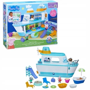 ﻿HASBRO ŚWINKA PEPPA STATEK WYCIECZKOWY + FIGURKI F6284, 0379