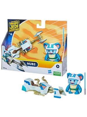 Hasbro Zestaw zabawek "Nubs & Speeder Bike" - 3+ rozmiar: onesize