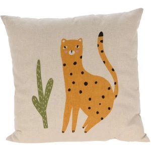 Hatu Poduszka dla dzieci Gepard, 40 x 40 cm, poliester 4-Home