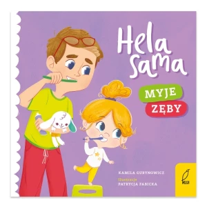 Hela sama myje zęby Wilga