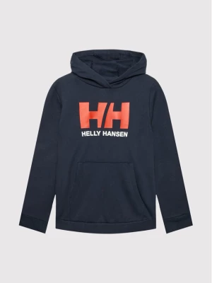 Helly Hansen Bluza Logo 41677 Granatowy Regular Fit
