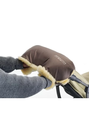 Hofbrucker Ocieplacz w kolorze brązowym do rąk - 55 x 24 cm rozmiar: onesize