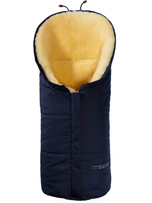 Hofbrucker Śpiworek "Eskimo" w kolorze granatowym - 80 x 34 cm rozmiar: onesize