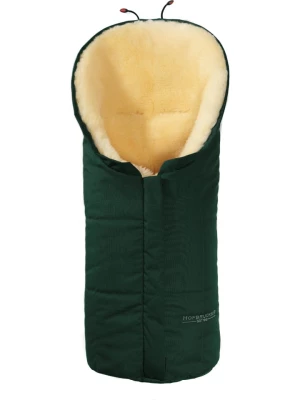 Hofbrucker Śpiworek w kolorze ciemnozielonym - 80 x 35 cm rozmiar: onesize