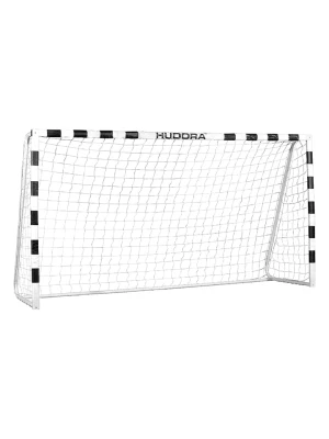 Hudora Bramka "Stadion" w kolorze czarno-białym do piłki nożnej - 4+ rozmiar: onesize
