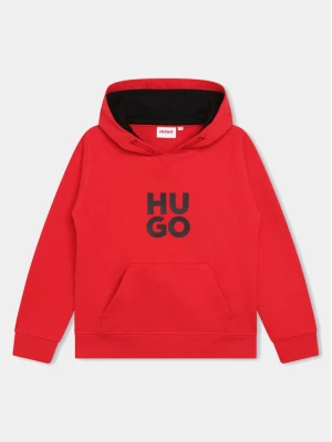 Hugo Bluza G00022 D Czerwony Regular Fit