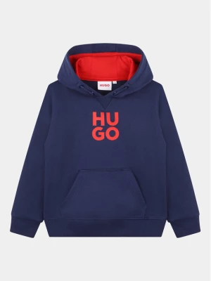 Hugo Bluza G00022 D Granatowy Regular Fit