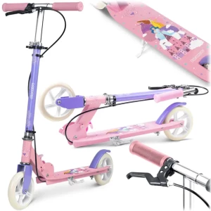 Hulajnoga dwukołowa dla dzieci RicoKids Kodi składana miejska ABEC-7