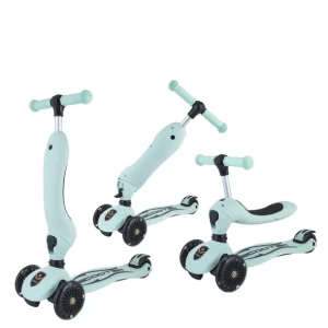 Hulajnoga LED 2w1 SCOOT AN' DRIVE jeździk MINT Hulajnoga LED 2w1 SCOOT AN' DRIVE jeździk MINT