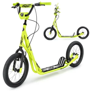 Hulajnoga miejska Hypermotion RUNKIE z pompowanymi kołami 16'' (40 cm) - Hy