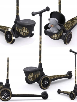 Hulajnoga Scoot & Ride Highwaykick 2 Led EDYCJA LIMITOWANA (Gold Edition)
