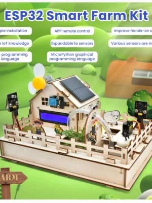 Inteligentna Farma IoT - Zestaw Edukacyjny ESP32 Python C++