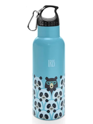IRIS Barcelona Butelka termiczna "Blue Friends" w kolorze błękitnym - 500 ml rozmiar: onesize IRIS Barcelona Butelka termiczna "Blue Friends" w kolorze błękitnym - 500 ml rozmiar: onesize