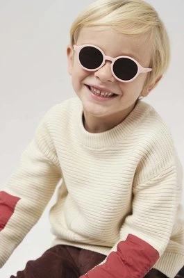 IZIPIZI okulary przeciwsłoneczne dziecięce KIDS PLUS #d kolor różowy #d