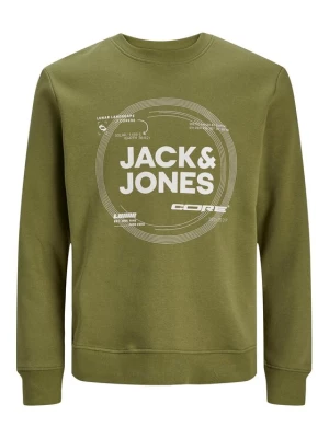 Jack&Jones Junior Bluza 12247681 Zielony Standard Fit
