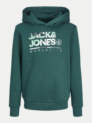 Jack&Jones Junior Bluza Luke 12259795 Zielony Standard Fit