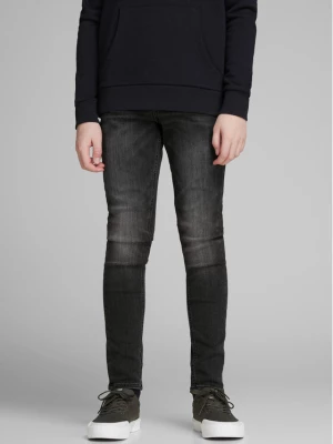 Jack&Jones Junior Jeansy Liam Original 12149936 Szary Skinny Fit