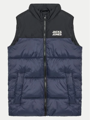 Jack&Jones Junior Kamizelka Toby 12236914 Granatowy Regular Fit