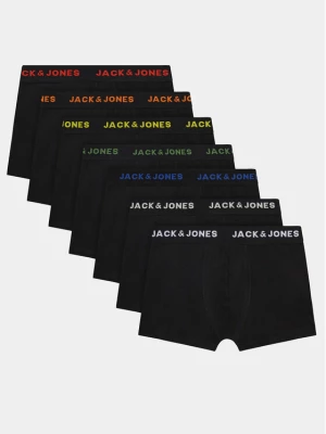 Jack&Jones Junior Komplet 7 par bokserek Basic 12223126 Czarny