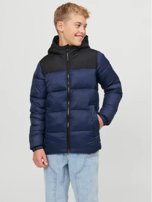 Jack&Jones Junior Kurtka puchowa 12236884 Granatowy Regular Fit