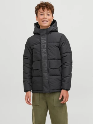 Jack&Jones Junior Kurtka puchowa 12246122 Czarny Regular Fit