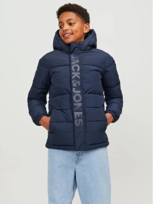 Jack&Jones Junior Kurtka puchowa 12246122 Granatowy Regular Fit