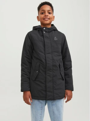 Jack&Jones Junior Kurtka zimowa 12236588 Czarny Regular Fit