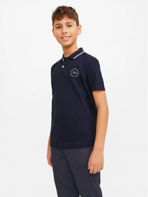 Jack&Jones Junior Polo Blushield 12254237 Granatowy Standard Fit