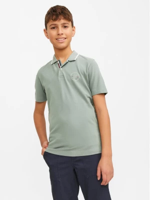 Jack&Jones Junior Polo Blushield 12254237 Zielony Standard Fit