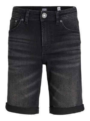 Jack&Jones Junior Szorty jeansowe 12230494 Czarny Regular Fit