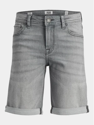 Jack&Jones Junior Szorty jeansowe Rick 12249173 Szary Regular Fit