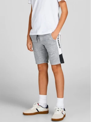 Jack&Jones Junior Szorty sportowe 12200266 Szary Slim Fit