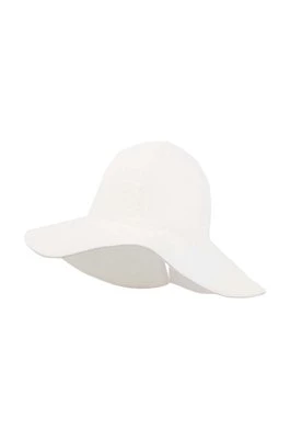 Jamiks kapelusz bawełniany dziecięcy MAFIFI kolor biały bawełniany