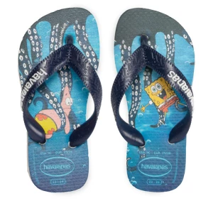 Japonki Havaianas K T Spongeb 41470660001 Granatowy