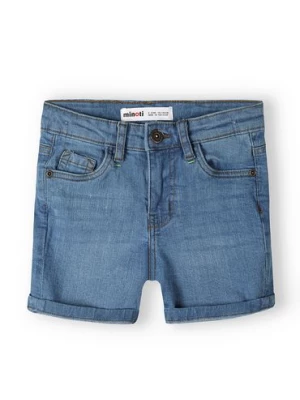 Jeansowe krótkie spodenki dla chłopca Minoti