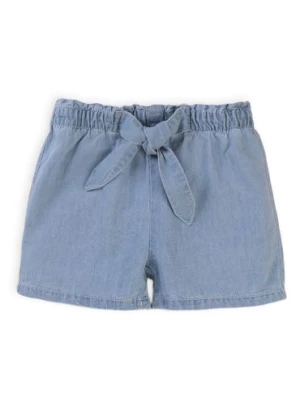 Jeansowe szorty typu paperbag dla dziewczynki Minoti