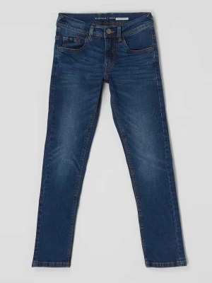 Jeansy o kroju slim fit z dodatkiem streczu model ‘Tom’ Tom Tailor