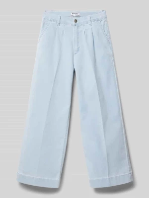 Jeansy o luźnym kroju z wpuszczanymi kieszeniami Blue Effect