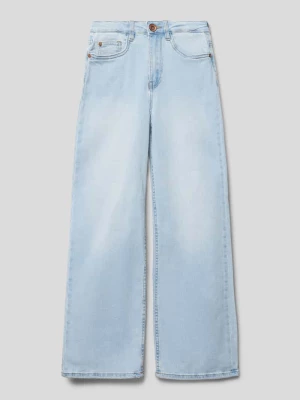 Jeansy z szerokimi nogawkami i wpuszczanymi kieszeniami w stylu francuskim model ‘Annema’ Garcia