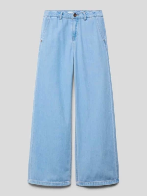 Jeansy z szerokimi nogawkami i wpuszczanymi kieszeniami w stylu francuskim model ‘DÜNN’ Garcia