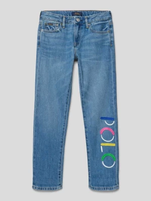 Jeansy z wyhaftowanym logo model ‘PAMINAS’ Polo Ralph Lauren Teens