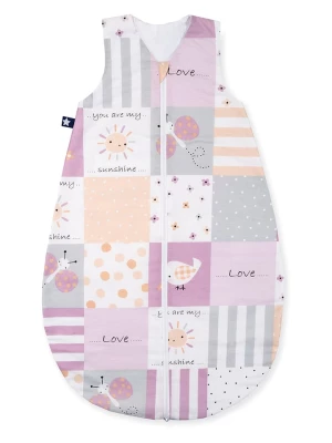 Julius Zöllner Letni śpiworek "Patch" w kolorze fioletowym - TOG 0,5 rozmiar: 90 cm