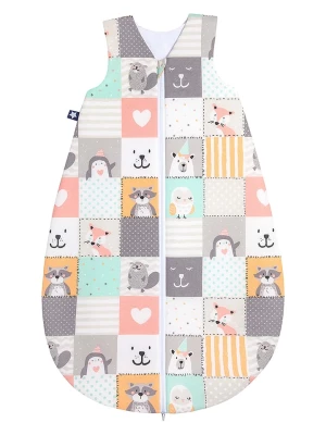 Julius Zöllner Śpiworek letni "Memory" w kolorze szarym ze wzorem rozmiar: 90 cm