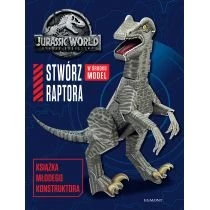 Jurassic World 2. Stwórz raptora. Książka młodego konstruktora Harperkids